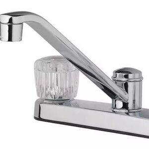 OakBrook Collection Essentials Polished Chrome Kitchen Faucet - Model 4876009